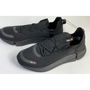 ÜNOS Neillüm Black Sneakers Men's 8-9‎ / Women's 9.5-10.5 Athletic Running Shoes
